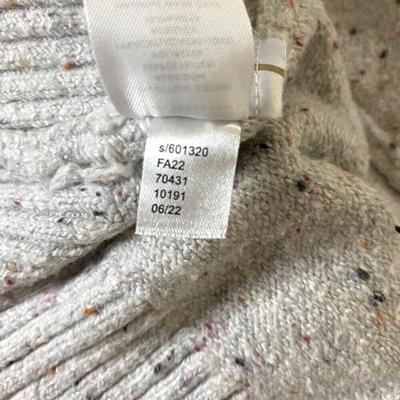 Loft Petites Flecked‎ Pocket Poncho Sweater Oversized Flowy Relaxed Size XXS - Picture 8 of 10